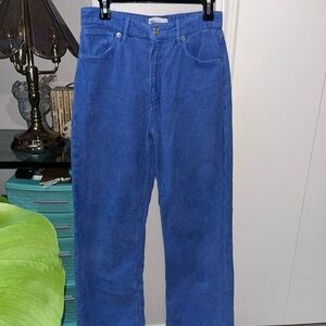 Zara Blue corduroy pants